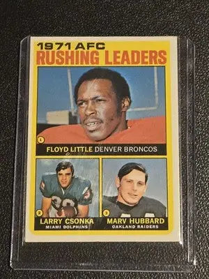 1972 Topps Football Cards