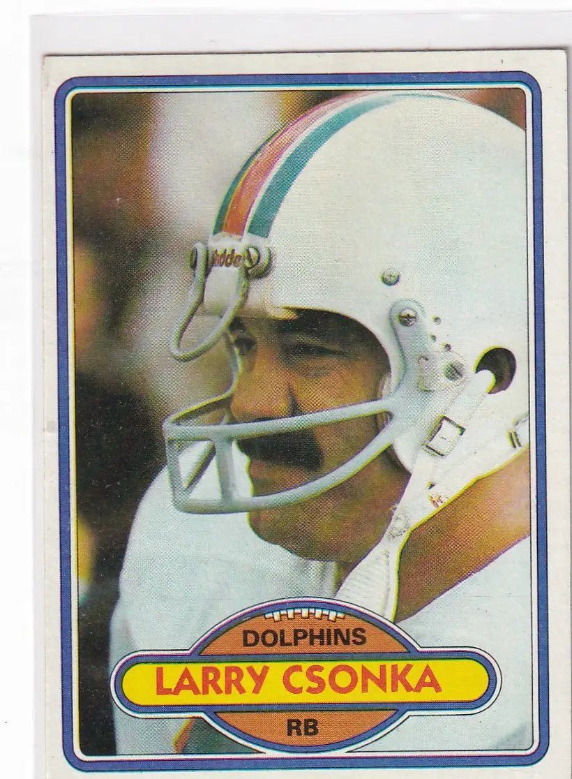 1980 Topps Football Cards