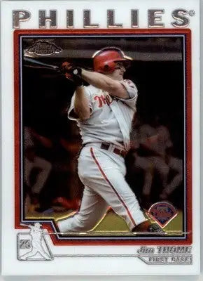 2004 Topps Chrome Baseball Cards