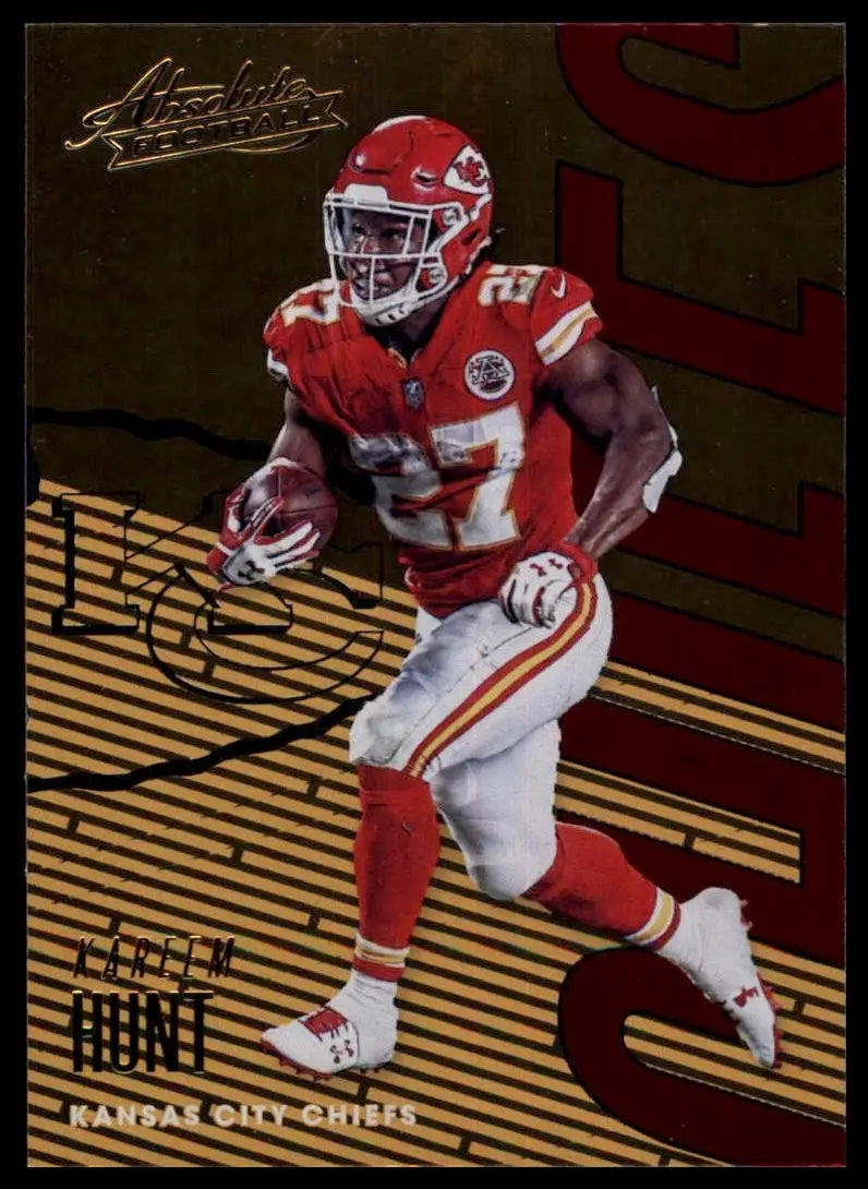 2018 Panini Absolute - Kareem Hunt #51