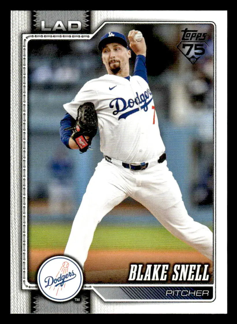2026 Topps #340 Blake Snell NM-MT Dodgers ID:81913 - Baseball Card Single