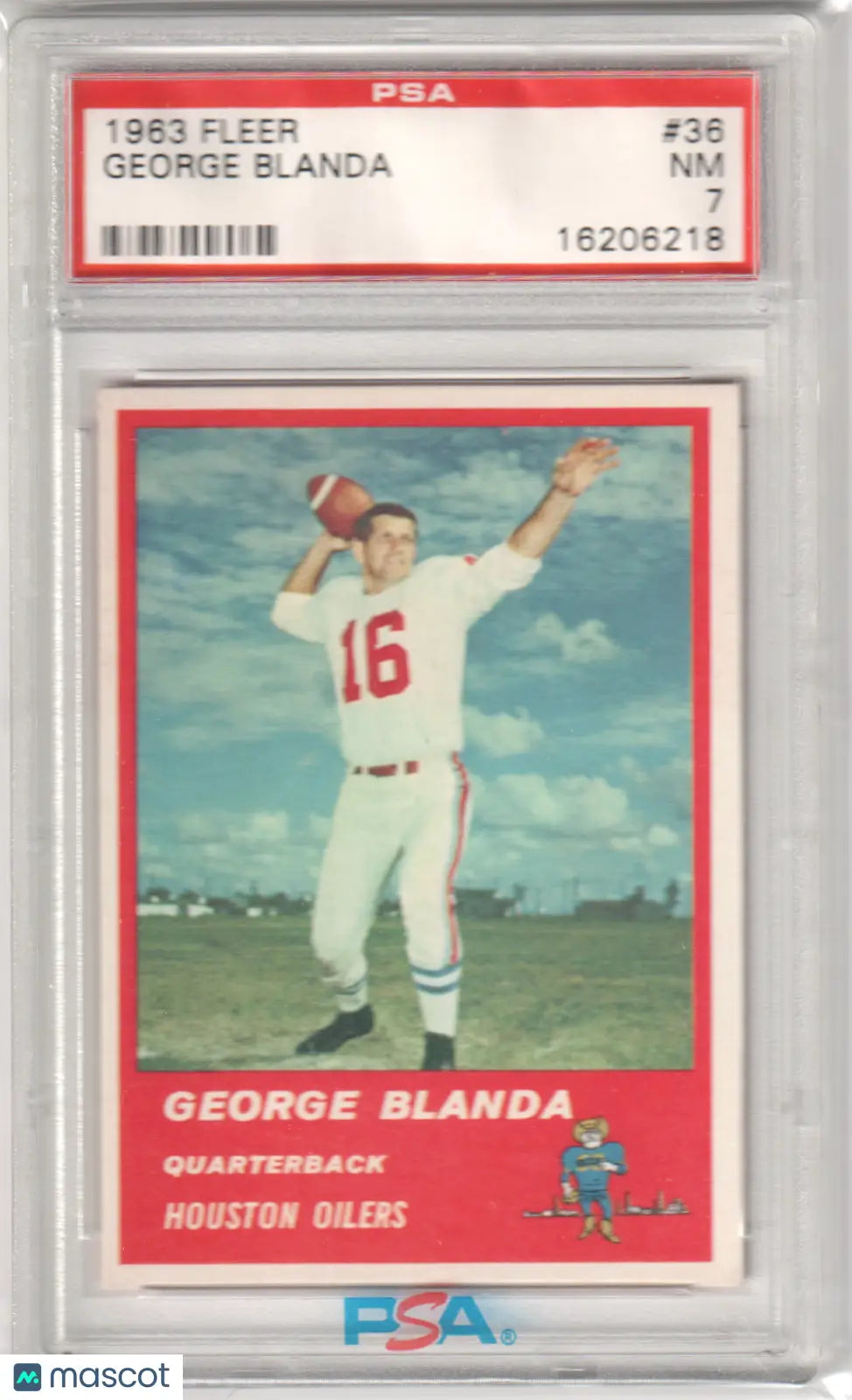 George Blanda Football Cards