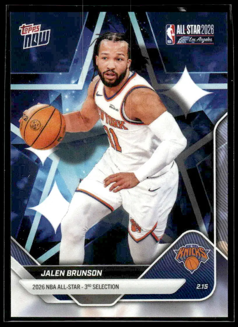 Jalen Brunson Basketball Cards