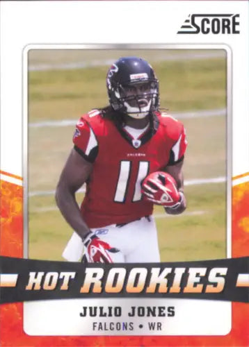 2011 Score Hot Rookies Julio Jones Atlanta Falcons Football Card NFL NM-MT