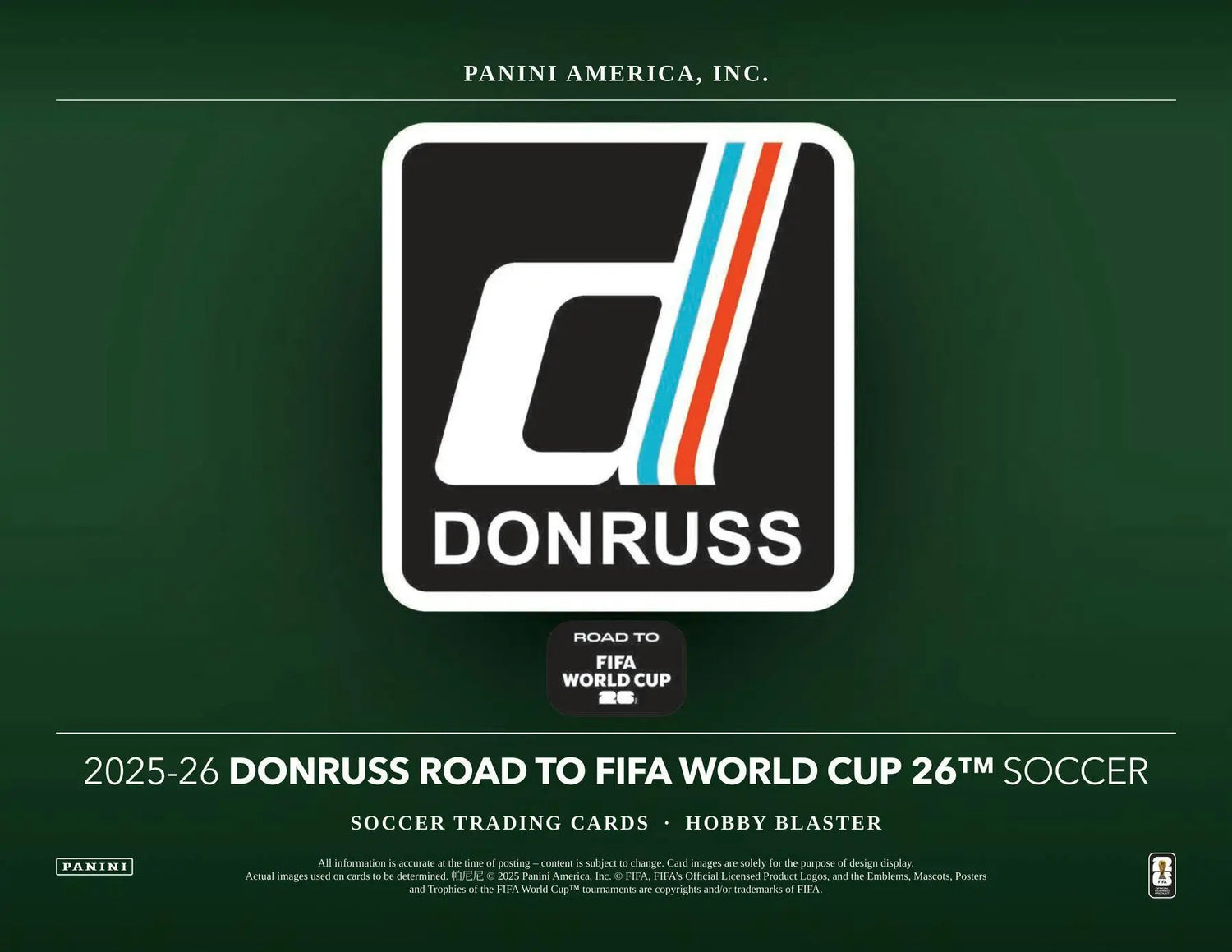 2025-26 Panini Donruss Soccer Blaster Box sealed product
Donruss soccer blaster Rated Rookies and parallels
Donruss soccer inserts Optic parallels and cards