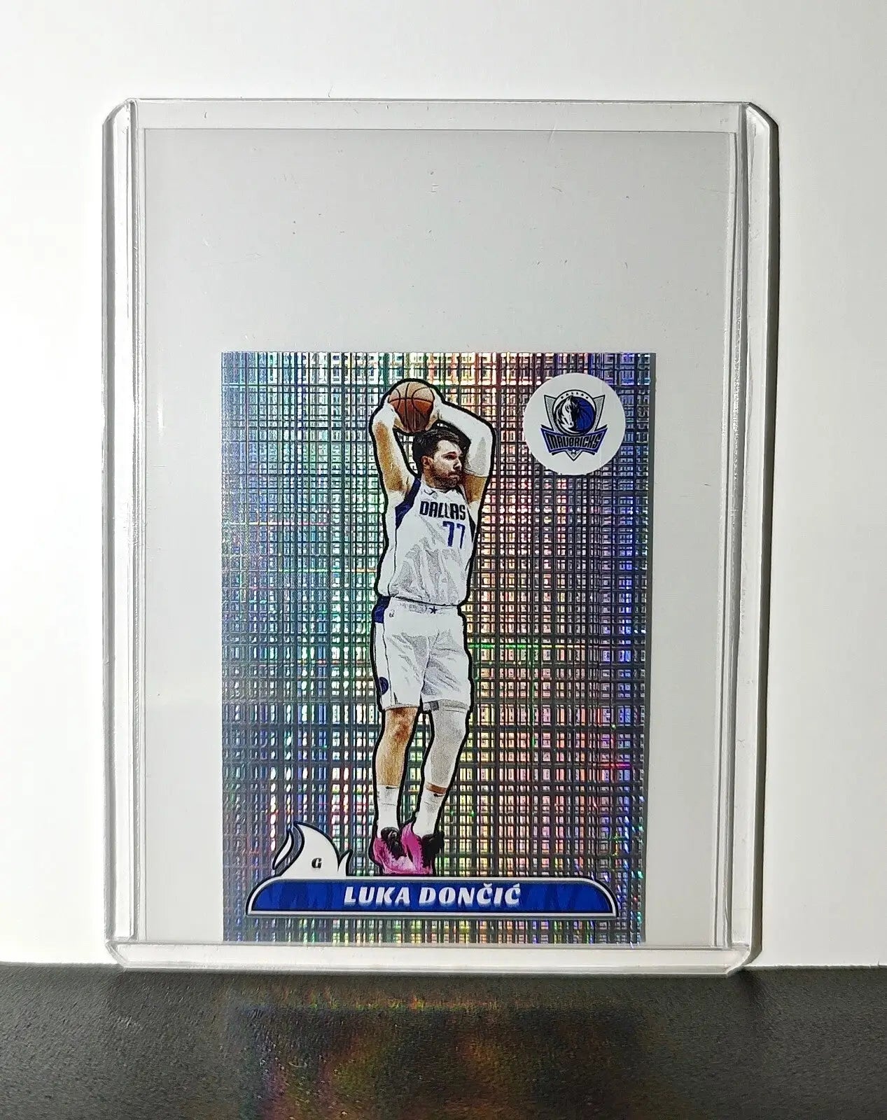 Luka Dončić 2024-25 Panini NBA #303 Foil Sticker Card Dallas Mavericks - Basketball Card Single