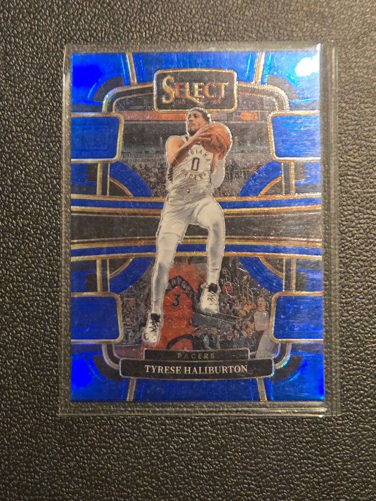 2023-24 Panini Select #29 Tyrese Haliburton Blue (Retail Base) - Basketball Card Single