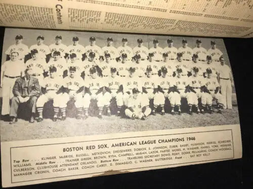 Vintage baseball team photograph featuring Major Leagues Baseball Stan Musial