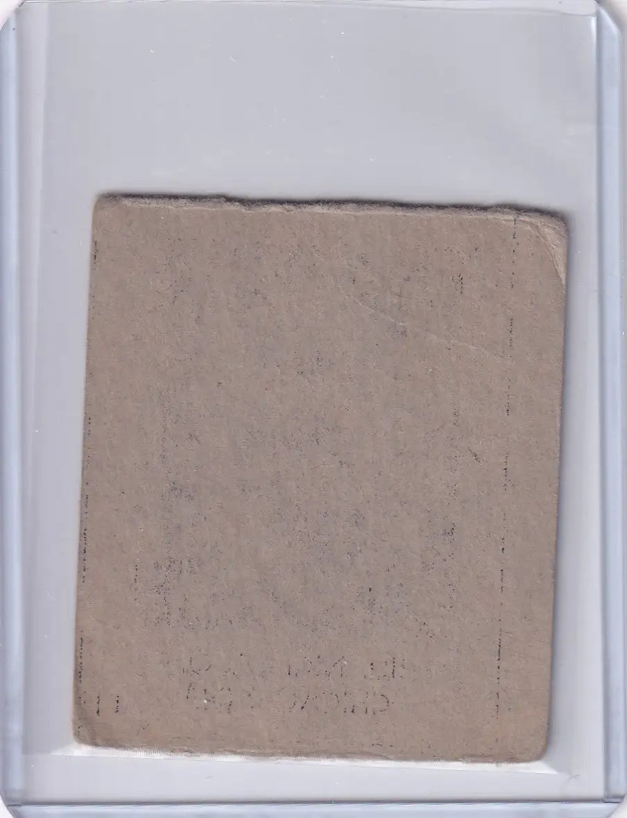 Plain beige ceramic tile in clear sleeve for R346 Blue Tint Nicholson Chicago Cubs