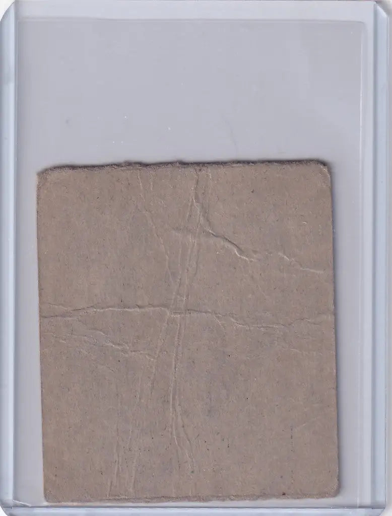 Worn tan card in protective case of 1948 R346 Blue Tint Dillinger St Louis Browns