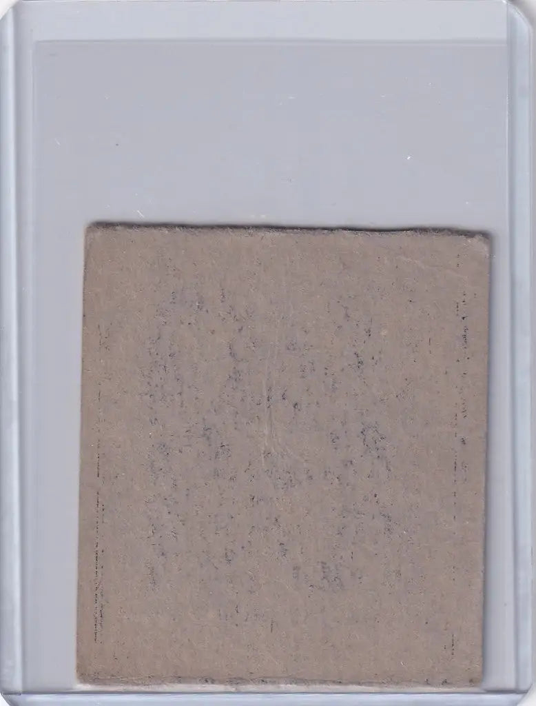 Beige square ceramic tile in protective case for R346 Blue Tint Warren Spahn Boston Braves