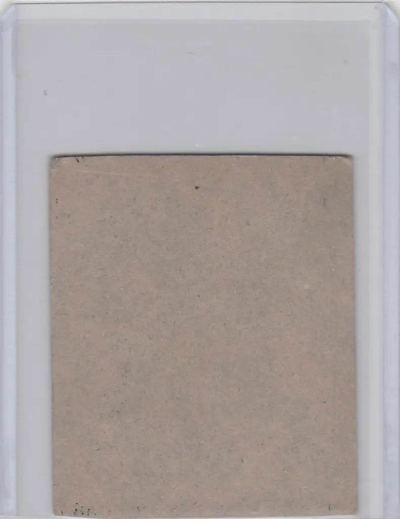 Blank, slightly discolored cardstock for R346 Blue Tint Bob Elliot Boston Braves card