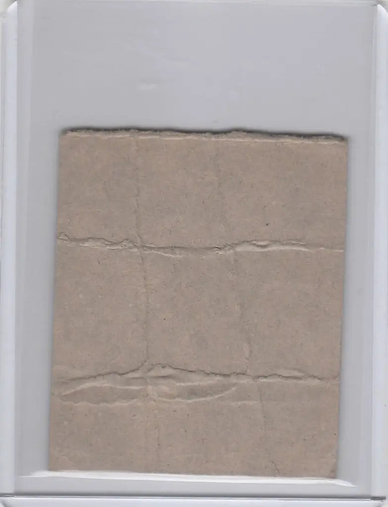 Crumpled beige paper with folds showcasing R346 Blue Tint Harry Walker Philadelphia Phillies