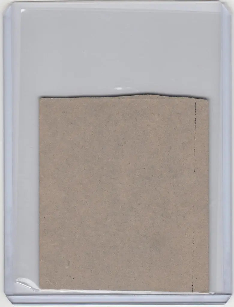 Rectangular piece of cardboard for 1948 R346 Blue Tint #47 Clint Hartung New York Giants