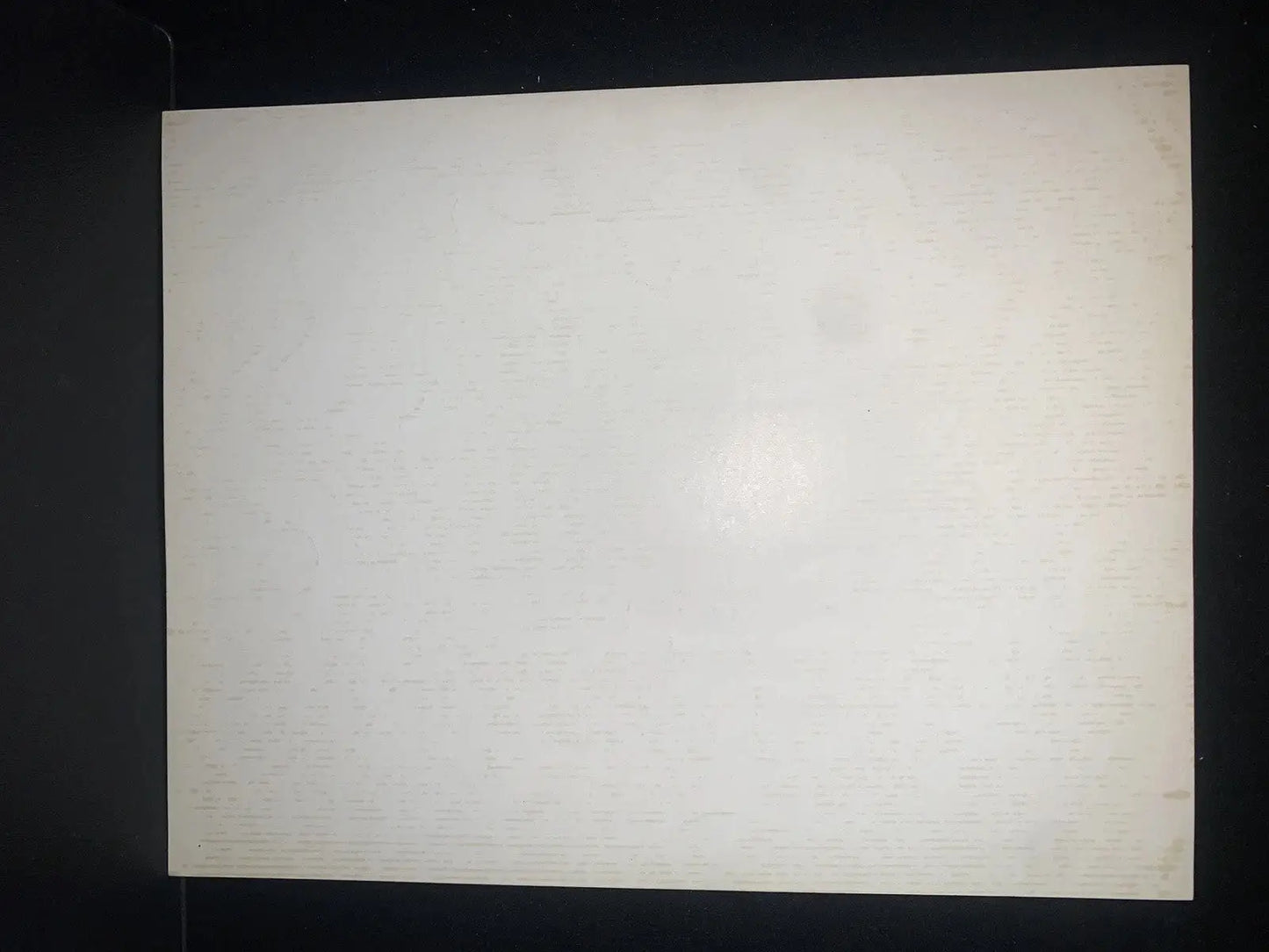 Rectangular white canvas featuring 1967 Houston Astros photo of Joe Morgan