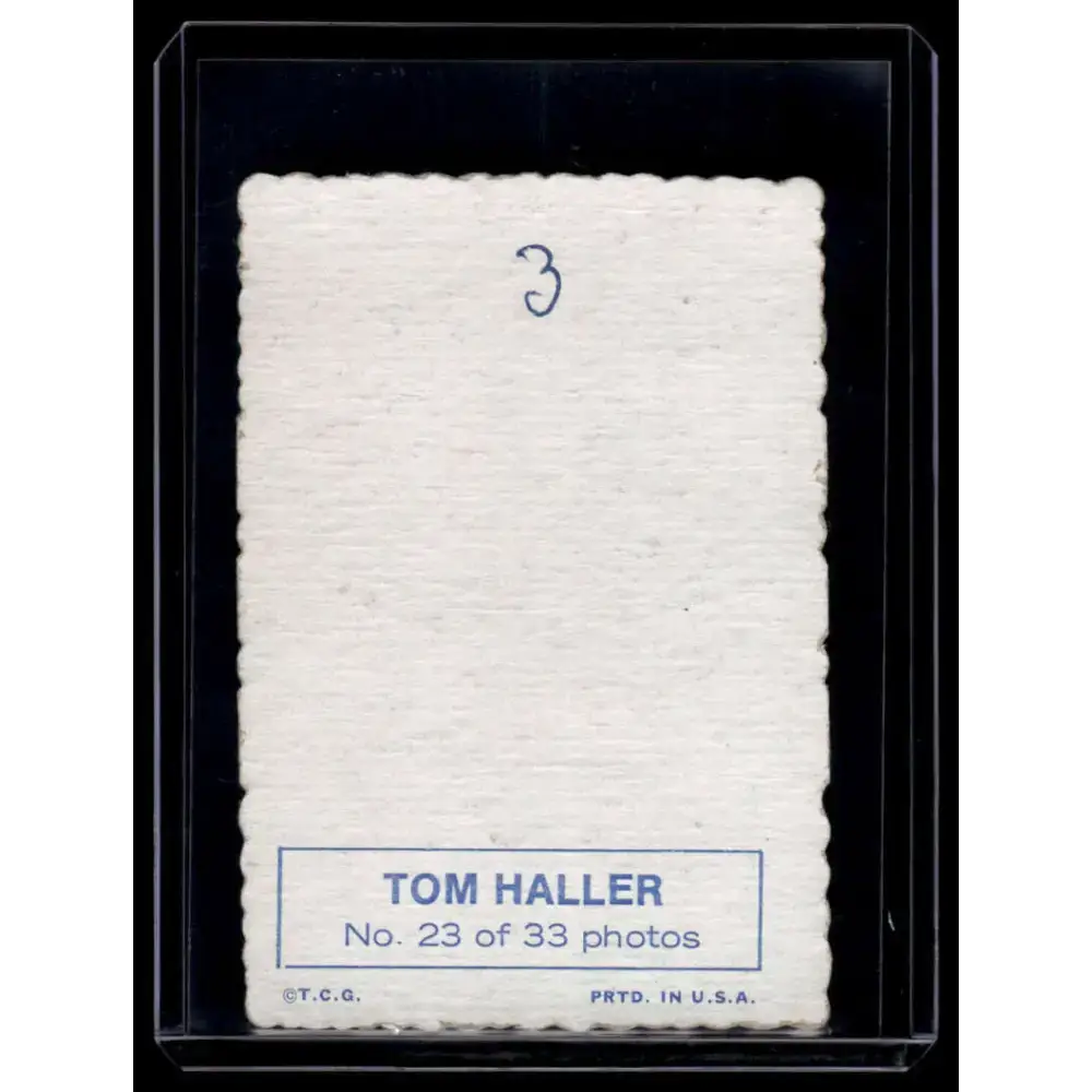 1969 Topps #23 Tom Haller EX Los Angeles Dodgers Baseball Card - Baseball Card Single