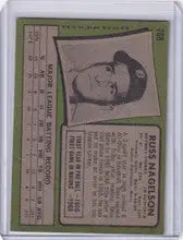 Vintage Topps Baseball card of Russ Nagelson, Detroit Tigers player in cap