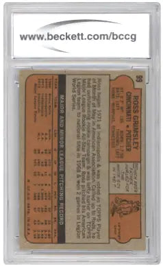 1972 Topps Ross Grimsley #99 Topps 1971 All-Star Rookie Baseball BCCG 8 - Baseball Card Single