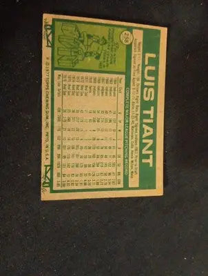1977 Topps - Luis Tiant #258. Red Sox. EX-NRMT - Baseball Card Single