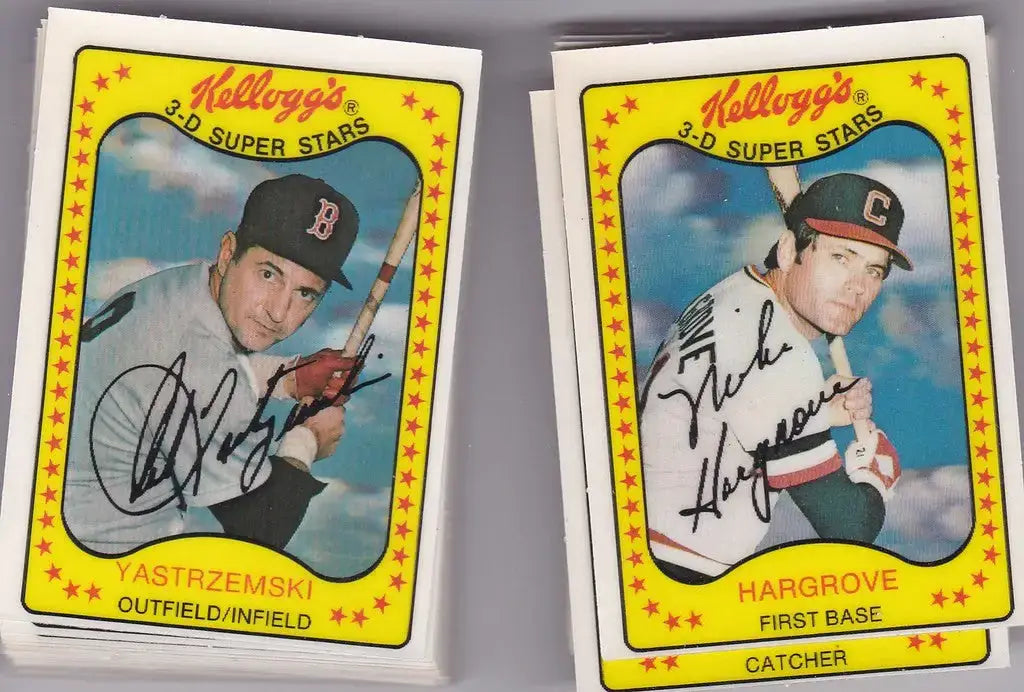 1981 Kellogg’s Superstars Baseball Cards Complete set of 66 - Baseball Card Single