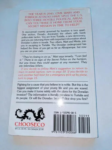 1983 Escape R.A. Montgomery Choose Your Own Adventure Book 8 - Other