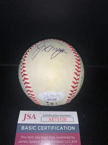Signed Philadelphia Phillies baseball with JSA authentication featuring Pete Rose and Mike Schmidt