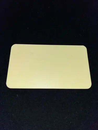 Pale yellow rounded-corner press pass for Boston Red Sox Spring Training 1984