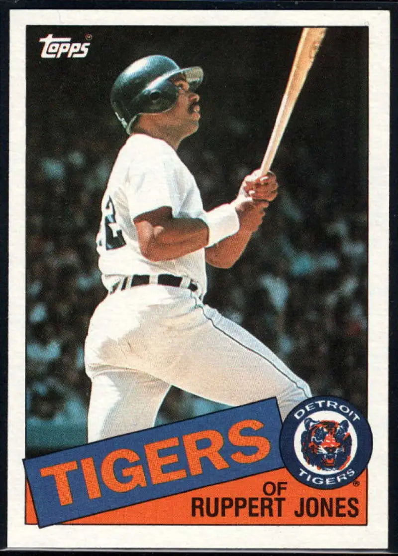 1985 Topps #126 Ruppert Jones EX Excellent Detroit Tigers Baseball Card - Baseball Card Single