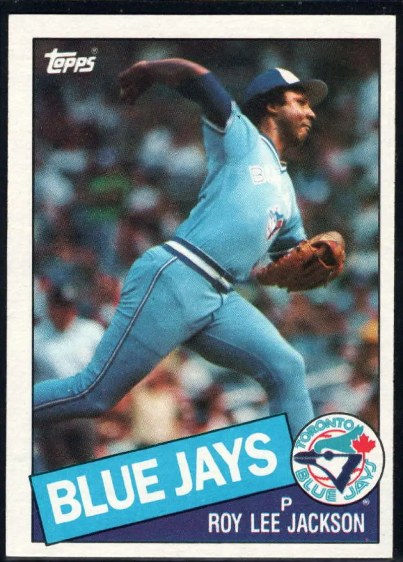 1985 Topps #516 Roy Lee Jackson EX Excellent Toronto Blue Jays Baseball Card - Baseball Card Single