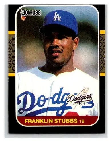 1987 Donruss #299 Franklin Stubbs NM-MT Dodgers