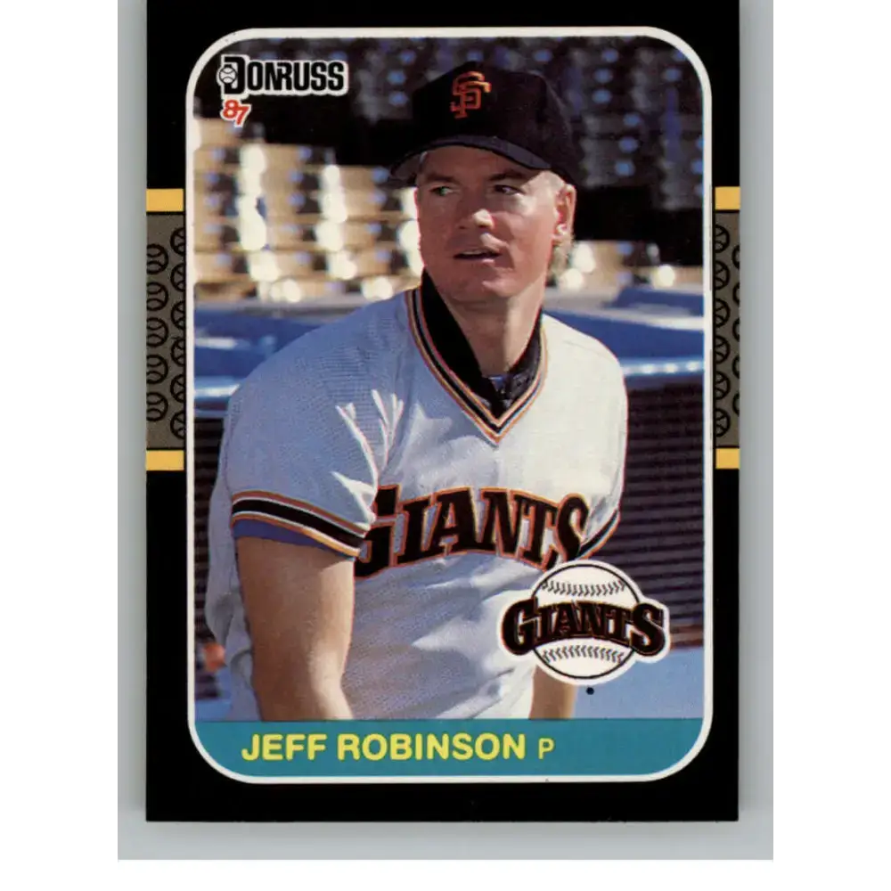 1987 Donruss #559 Jeff Robinson EX San Francisco Giants Baseball Card