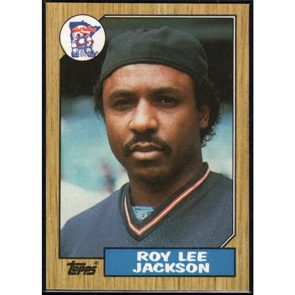 1987 Topps #138 Roy Lee Jackson EX Excellent Minnesota Twins Baseball Card - Baseball Card Single