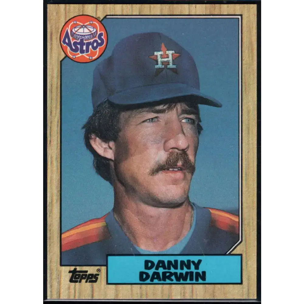 1987 Topps #157 Danny Darwin EX Excellent Houston Astros Baseball Card - Baseball Card Single