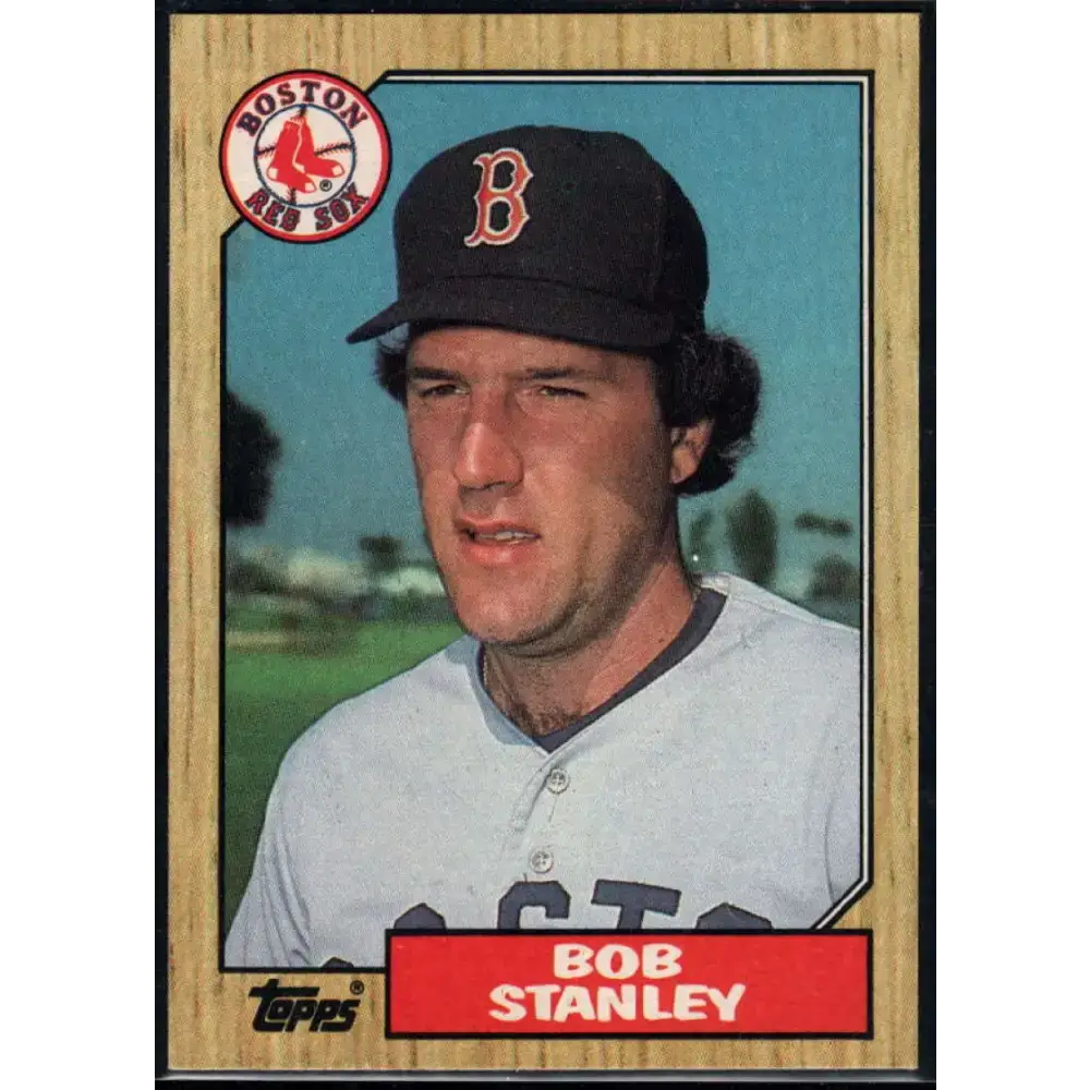 1987 Topps #175 Bob Stanley EX Excellent Boston Red Sox Baseball Card - Baseball Card Single