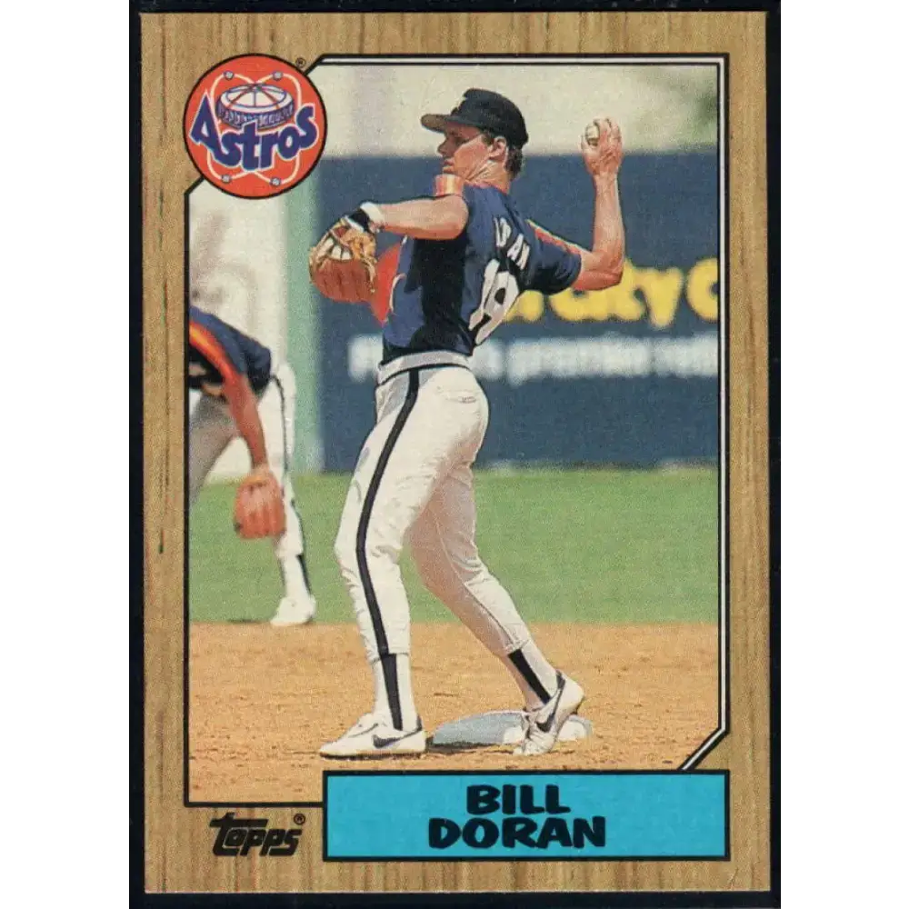 1987 Topps #472 Bill Doran EX Excellent Houston Astros Baseball Card - Baseball Card Single