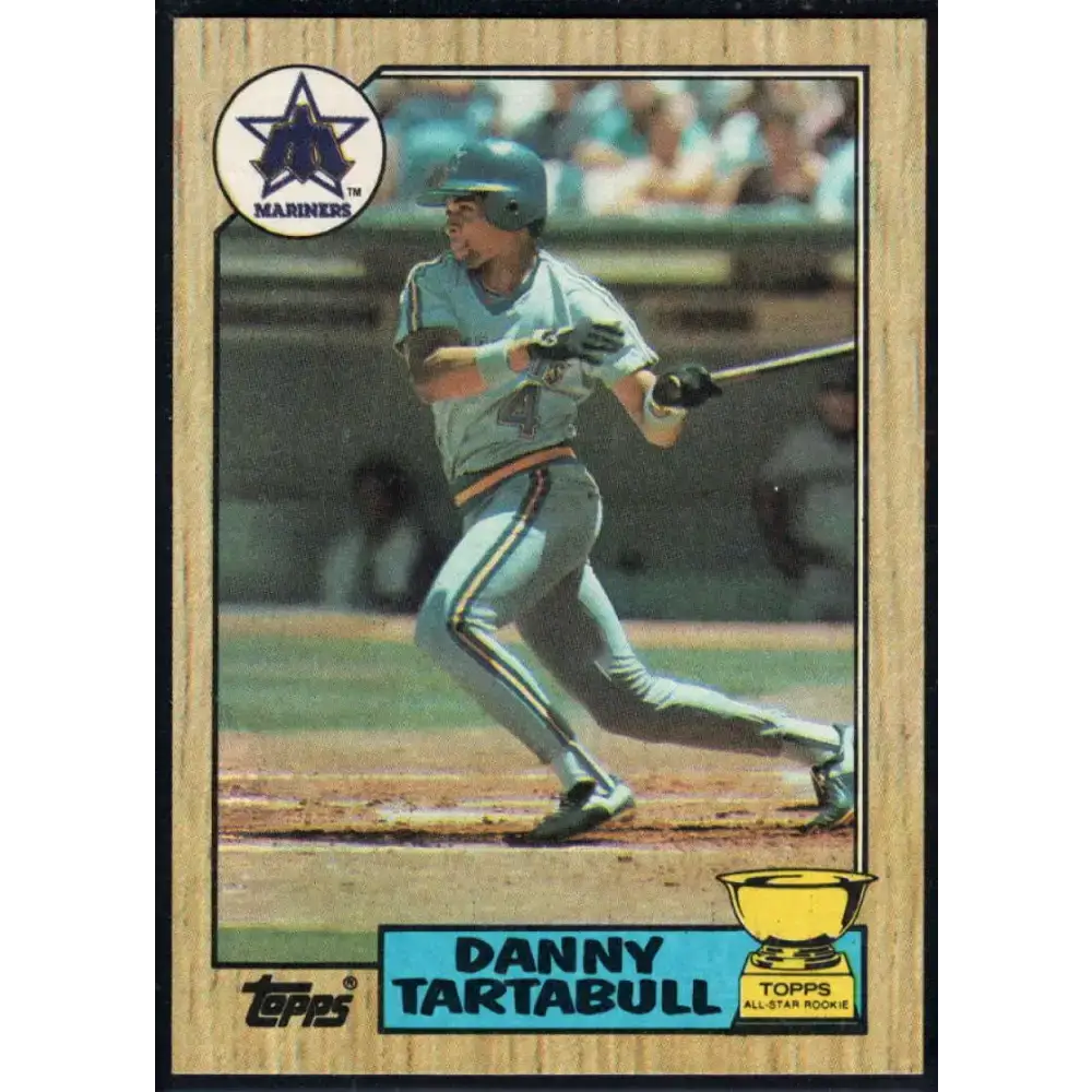 1987 Topps #476 Danny Tartabull EX Excellent Seattle Mariners Baseball Card - Baseball Card Single