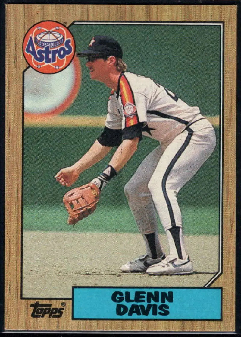 1987 Topps #560 Glenn Davis EX Excellent Houston Astros Baseball Card - Baseball Card Single