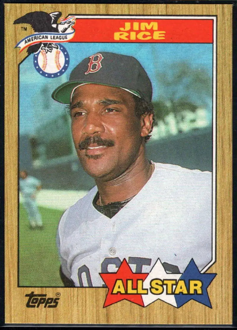1987 Topps #610 Jim Rice EX Excellent Boston Red Sox Baseball Card - Baseball Card Single