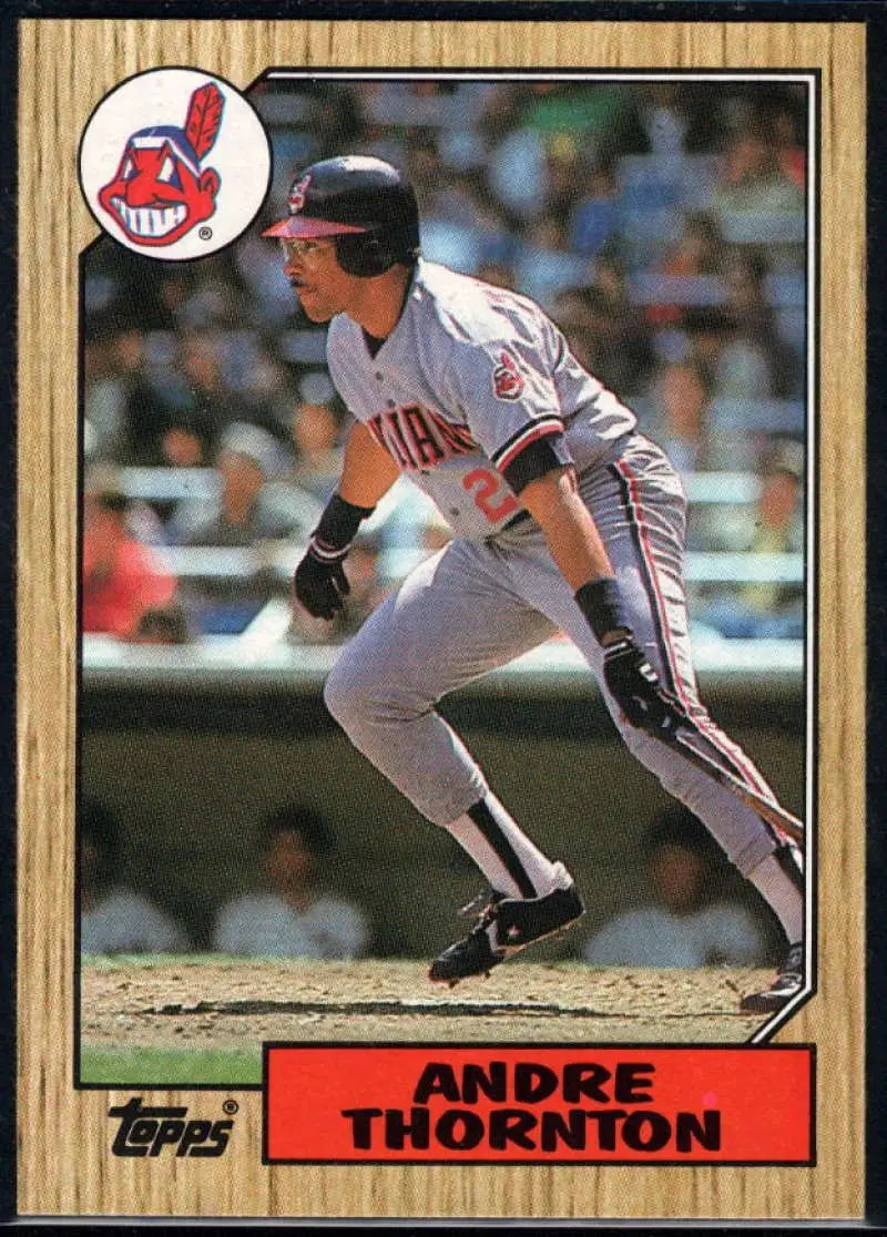 1987 Topps #780 Andre Thornton EX Excellent Cleveland Indians Baseball Card - Baseball Card Single
