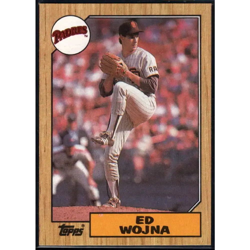1987 Topps #88 Ed Wojna EX Excellent San Diego Padres Baseball Card - Baseball Card Single
