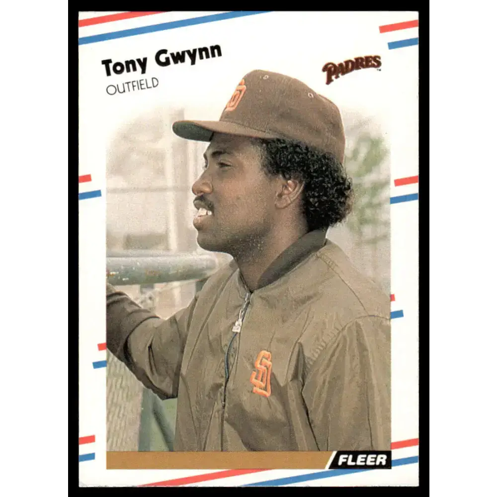 1988 Fleer #585 Tony Gwynn NM/MT San Diego Padres Baseball Card