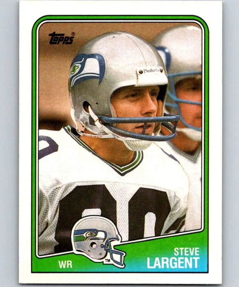 1988 Topps #135 Steve Largent EX Excellent Seattle Seahawks Football Card - Football Card Single