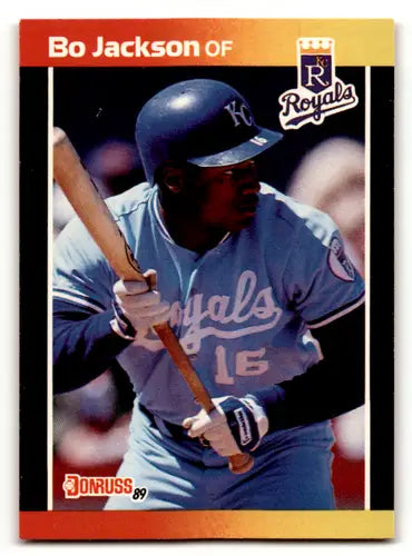 1989 Donruss #208 Bo Jackson NM Near Mint Royals ID:64340