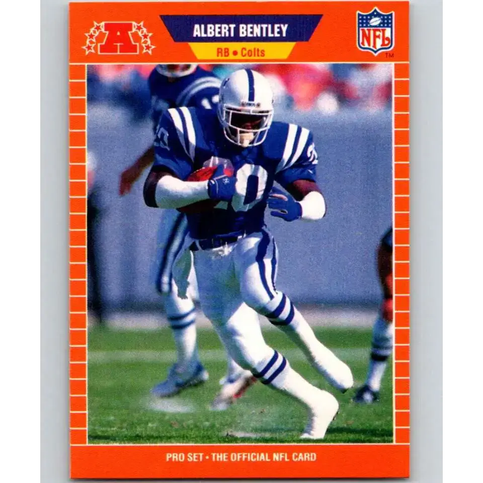 1989 Pro Set #155 Albert Bentley NM-MT Indianapolis Colts Football Card