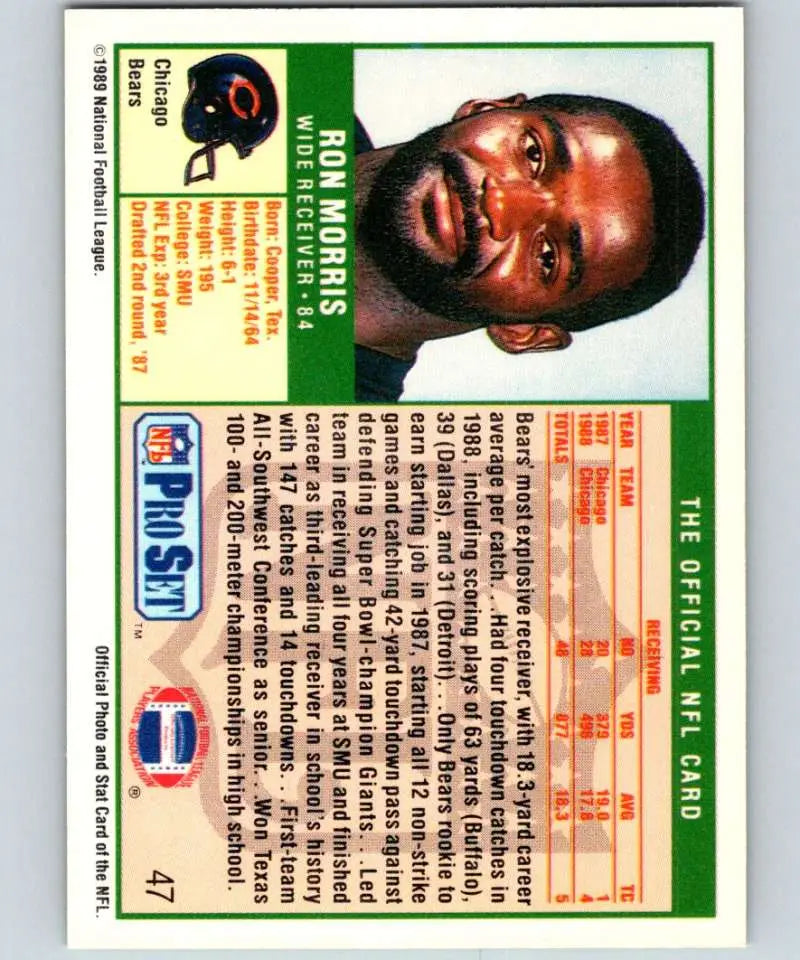 1989 Pro Set #47 William Perry/ EX Excellent SP Chicago Bears Football Card - Football Card Single