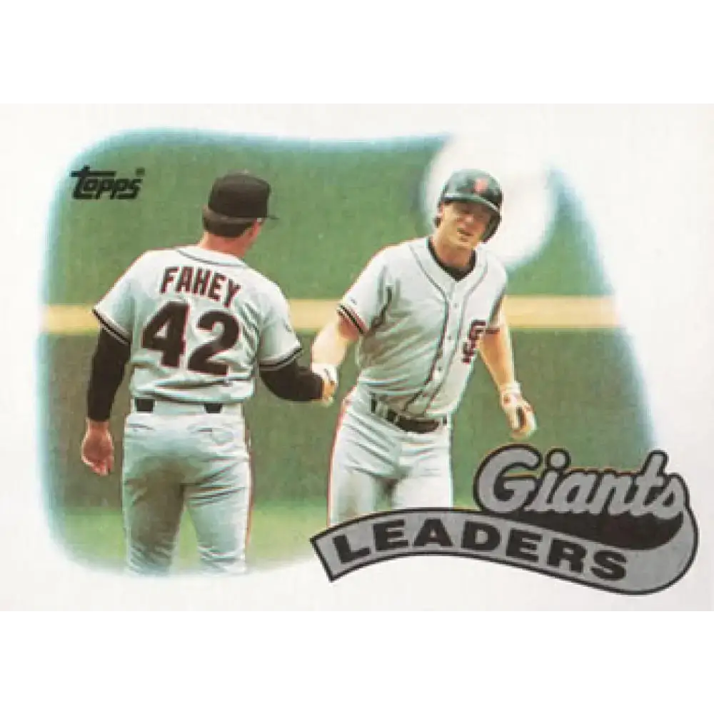 1989 Topps #351 Bob Melvin San Francisco Giants TL NM-MT San Francisco Giants Baseball Card