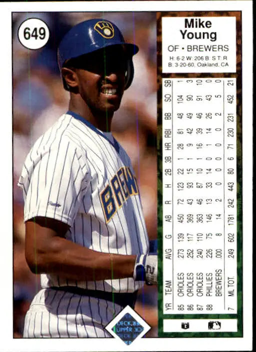 1989 Upper Deck #621 Willie McGee NM-MT St. Louis Cardinals Baseball Card - Baseball Card Single