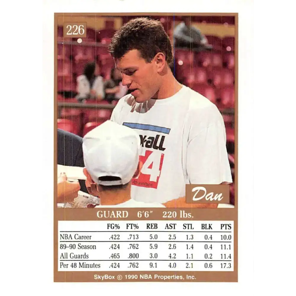1990-91 SkyBox #226 Dan Majerle EX Excellent Phoenix Suns Basketball Card - Basketball Card Single