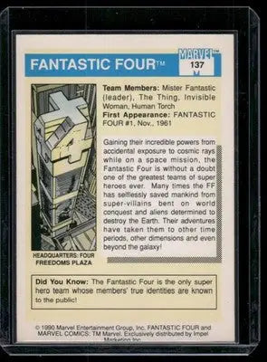 1990 Marvel Comics #137 - Comic Book