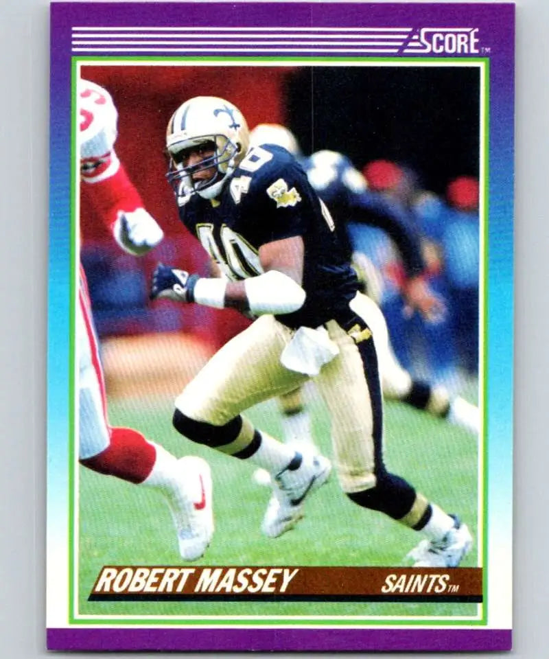 1990 Score #149 Robert Massey NM-MT New Orleans Saints Football Card - Football Card Single